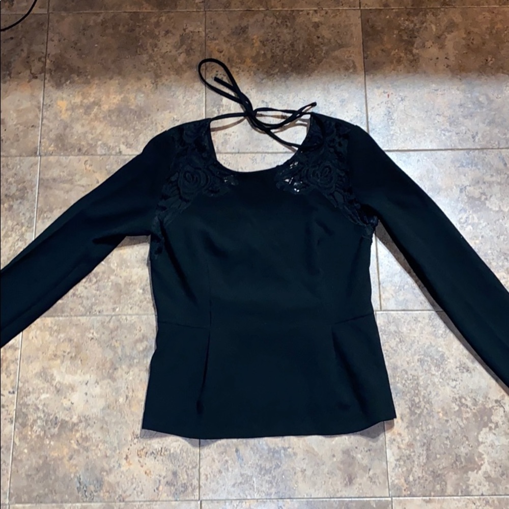 Black blouse size small